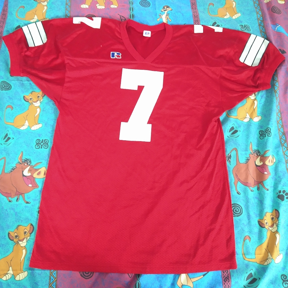 Vintage Ohio State Buckeyes On Field Football jersey Size XL Russel Athletic 7